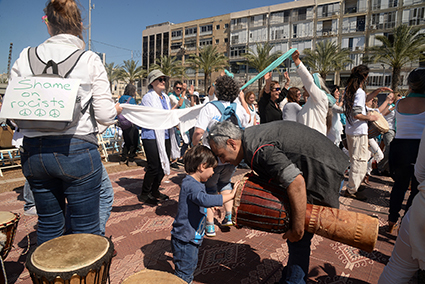 Women Wage Peace assembly, Tel aviv, International Women's Day 2019