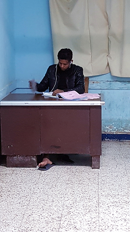 Egyptian customs office, Taba