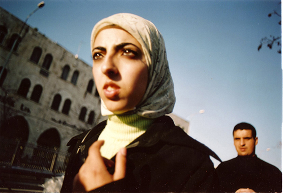 A woman, Salah- A-din st., Jerusalem